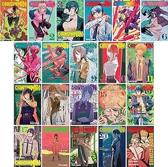 Chainsaw Man Complete Collection (Vol. 1-20 + Buddy Stories), Manga Series Set by Tatsuki Fujimoto (21 Books)