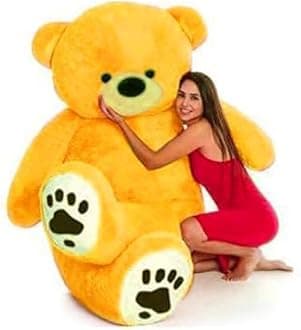Teddy Bear Plush Stuffed Animals Soft Toys, Huggable Teddy Bear, Birthday Gift for Boys, Girls, Wife, Girlfriend, Women, Kids Valentine's Christmas Gift (7 Feet, Yellow)