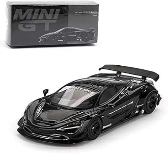 Mini GT Die Cast Collectrors Model Cars : (Mc*Laren720S LB Work - Black)