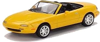Mini GT Die Cast Collectrors Model Cars : (Mazda Miata MX-5 Sunburst Yellow)