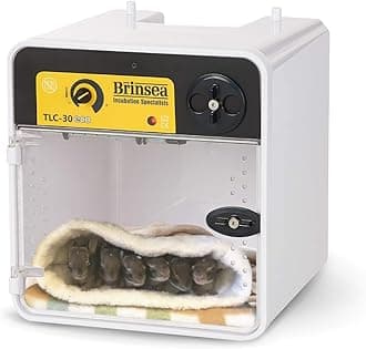 TLC-30 Eco Portable Bird Brooder & Recovery Incubator, Compact Design Heating & Temperature Control Pet Brooder for Birds, Newborn Puppies, Kittens, and Other Small Animals