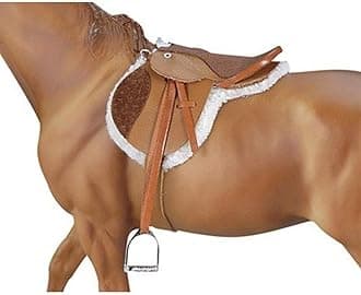 - Traditional Devon Hunt Seat Saddle Horse Toy Accessory