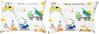 Construction Vehicles - Pair of Pillowcases