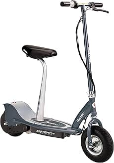 Razor E300S Seated Electric Scooter - Matte Gray