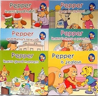 Pepper Series Set 5 ( Set of Six Books) (Pepper Storybooks) Paperback